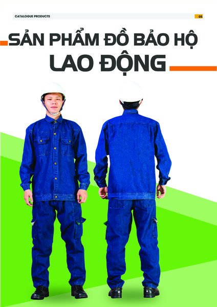 Bộ quần áo bảo hộ lao động - Công Ty TNHH Thương Mại Xuất Nhập Khẩu Anh Trung